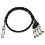 Finisar 845416-B21 100Gb QSFP28 to 4x25Gb SFP28 3m Direct Attach Copper Cable